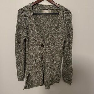 Angel Of The North Marled Gray Cardigan